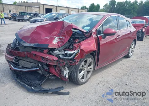 2017 Chevrolet Cruze Premier Auto из США, поврежденный, VIN 3G1BF6SM1HS547186